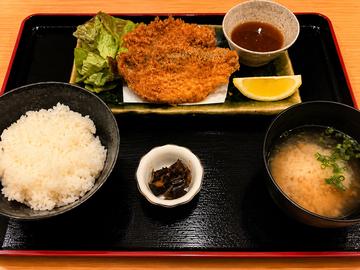 あじフライ定食
