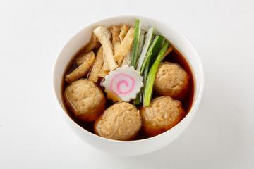 つくね肉汁うどん