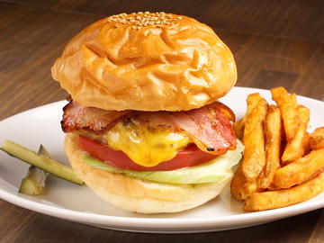 ベーコンチーズバーガー