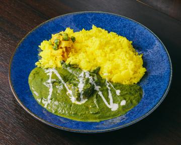 チキンほうれん草カレーボックス  Chicken Spinach Curry Box