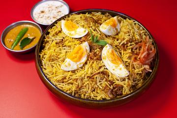 egg biryani エッグビリヤニ