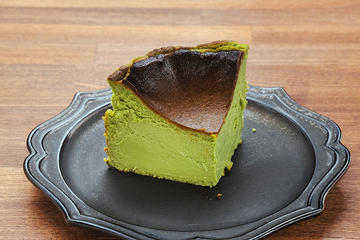 抹茶バスクチーズケーキセット
