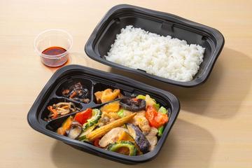 ちゃんぽん風夏野菜炒め弁当