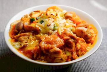 炙りチーズの親子丼(鶏 80g) cheese Oyakodon(80g chicken)