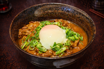 #温玉カレー丼