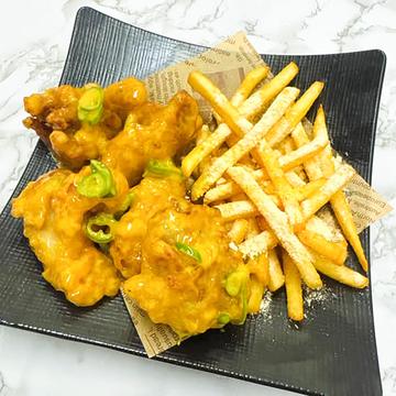 韓国風激辛マヨチキン＆シーズニングポテト