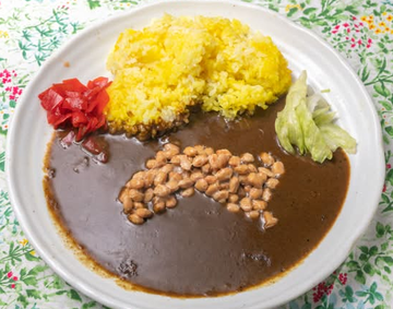納豆カレー