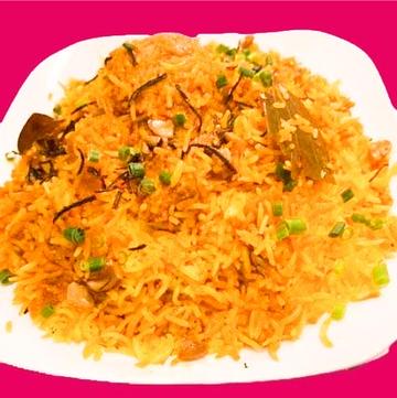 チキンビリヤニ ( chicken biriyani)
