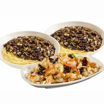 チャジャン麺+チャジャン麺+タンスユク(小) セット