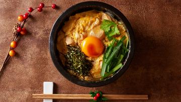 ニラ玉親子丼 Chive, Chicken＆Egg Rice Bowl
