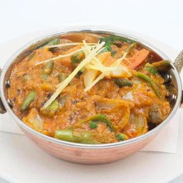 ベジタブルコルマ・ナンセット(Vegetable Korma・Nan Set)