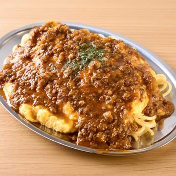 オム＆ミートソース Omelette Meat Sauce
