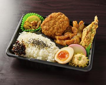 ④鶏メンチ＆鶏スタミナ焼き弁当
