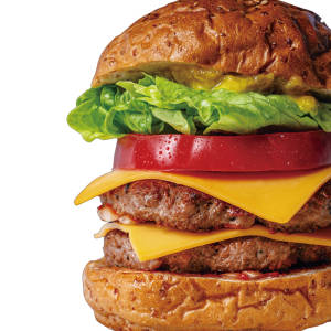 ダブルチーズハンバーガー