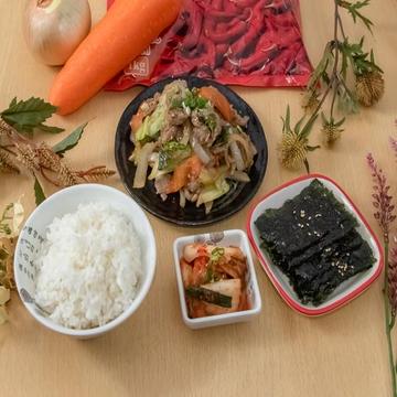 豚プルコゴギ定食