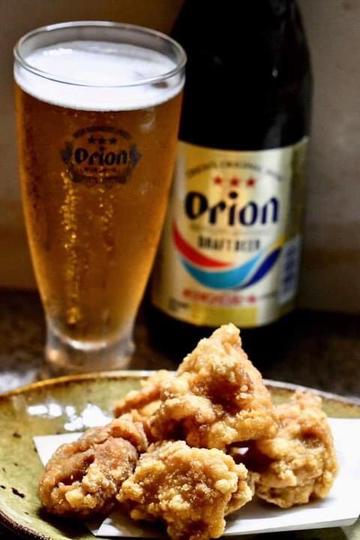 にんにく効いてる鶏の唐揚げ3個