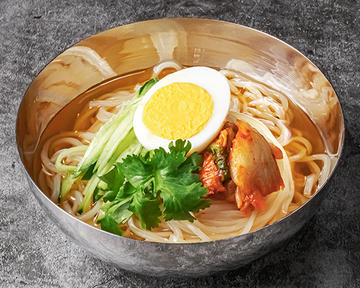 盛岡式自家製冷麺(パクチー) ※檸檬なし