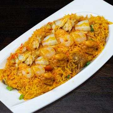 プラウンビリヤニ Prawn Biryani