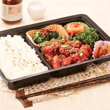 甘辛鶏の唐揚げ弁当