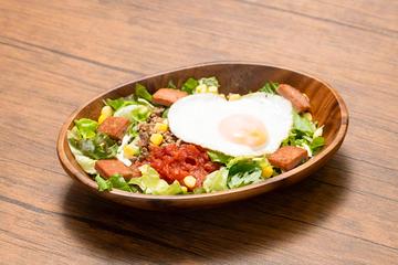 スパムたまごタコライス