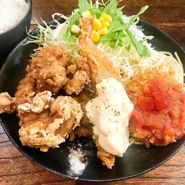 からあげ&カニコロ・エビフライ