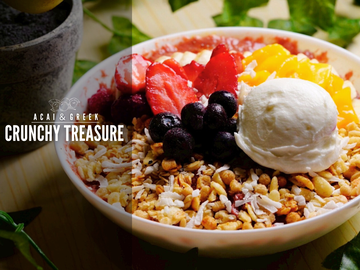 【アサイー＆グリークヨーグルト】Crunchy Treasure(クランチー・トレジャー)～月寒店～