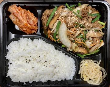 ブルゴギ弁当  bulgogi set meal