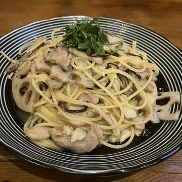 チキンとレンコンの和風ペペロンチーノ ビッグ