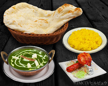 タンドリーチキンカレーセットTandoori Chicken Curry Set