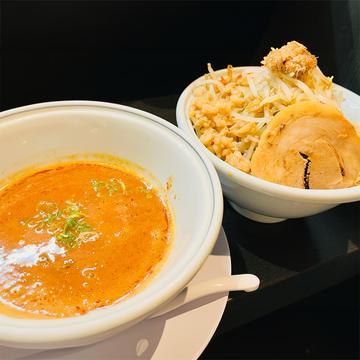 激辛オロチョン二郎系つけ麺 豚1枚
