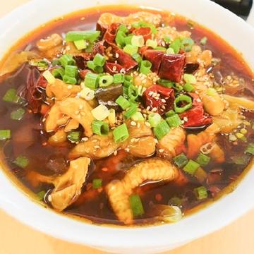 ホルモン四川風煮込