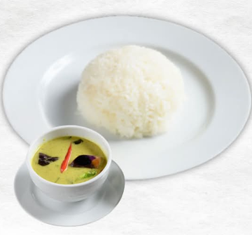 タイグリーンカレー Thai Green Curry【ライス付き】