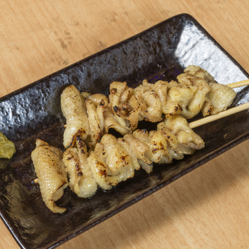 焼き鳥 かわ 2本