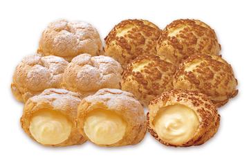 パイシュークリーム5個+クッキーシュー5個セット