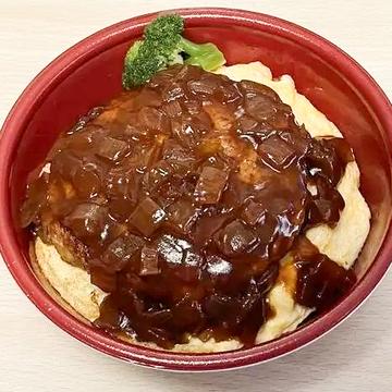 デミハンバーグオムライス