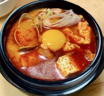 スンドゥブチゲ(ライス付き) sundubujjigae -with rice