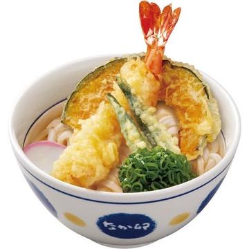 海老天ぷらうどん（３種盛り） Shrimp & Veggie Tempura Udon Noodle(3 Kinds)