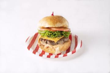 100%レタトマチーズ/The 100% Burger w/ Lettuce, Tomato ＆ Cheese
