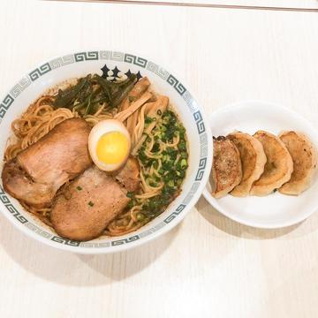 桂花拉麺と餃子セット