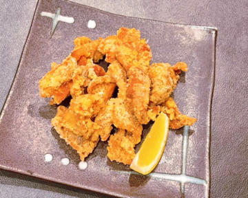 鶏皮の唐揚げ