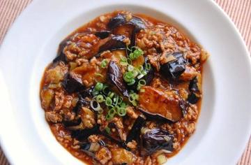 マーボー茄子mapo eggplant麻婆茄子