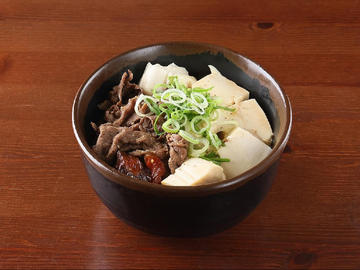 蕎麦だし肉豆腐丼