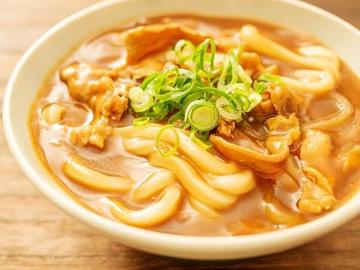 Chicken curry udon