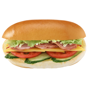 ハムチーズ野菜