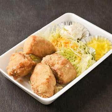 ムネからあげ弁当4個入 (ご飯大盛りまで無料！)