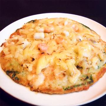 海鮮チーズチヂミ