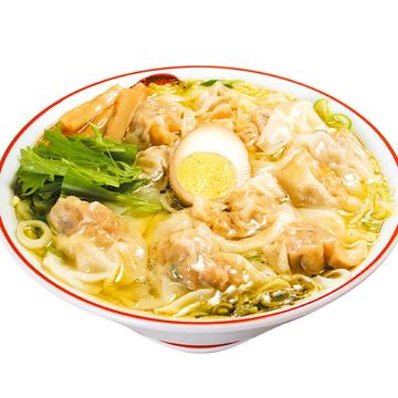 当店看板メニュー広州雲呑(ワンタン)麺 塩