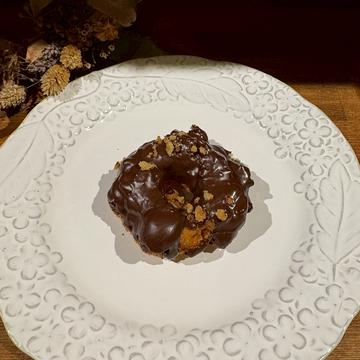 チョコがけドーナッツ