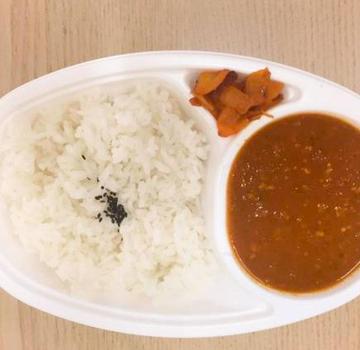 キーマトマトカレーライス Keema tomato curry rice