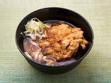 人気NO2 唐揚げ太麺そば！！！！